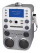 Singing Machine - Bluetooth CD+G Karaoke System - Silver