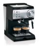 Hamilton Beach - Espresso Maker with Milk Frother/Milk Steamer - BLACK
