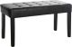 CorLiving - California 24 Panel Bench - Dark Espresso/Black