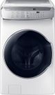 Samsung - 6.0 Cu. Ft. High-Efficiency Smart Front Load Washer with Steam and FlexWash - White