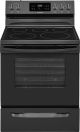 Frigidaire - Self-Cleaning Freestanding Electric Range - Black