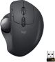 Logitech - MX ERGO Plus Wireless Trackball Mouse - Graphite