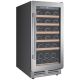 Avanti - Designer Series 28-Bottle Wine Cooler - Stainless steel