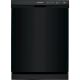 Frigidaire - 24in. Front Control Tall Tub Built-In Dishwasher - Black - FFCD2413UB