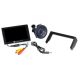 EchoMaster - 5 Dash Mount Digital Slim TFT/LCD Monitor - Black