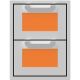 Hestan - AGDR Series 16in. Outdoor Double Storage Drawers - Citra