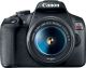 Canon - EOS Rebel T7 DSLR Video Camera w/ 18-55mm Lens - Black