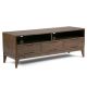 Simpli Home - Harper SOLID HARDWOOD 60 inch Wide Mid Century Modern TV Media Stand in Walnut Brown For TVs up to 65 inches - Walnut Brown