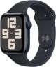 Apple Watch SE (GPS) 44mm Midnight Aluminum Case with Midnight Sport Band - S/M - Midnight