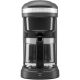KitchenAid - 12-Cup Drip Coffee Maker with Spiral Showerhead - Matte Charcoal Gray