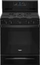 Whirlpool - 5.0 Cu. Ft. Freestanding Gas Range with Self-Cleaning and SpeedHeat Burner - Black WFG525S0JB