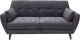 Serta - Artesia 3-Seat Fabric Sofa - Slate Gray
