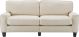 Serta - Palisades Modern 3-Seat Fabric Sofa - Buttercream