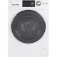 GE - 2.4 Cu. Ft. 14-Cycle Washer and 16-Cycle Electric Dryer Combo - White On White
