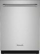 KitchenAid - Top Control Built-In Dishwasher with Stainless Steel Tub, FreeFlex Third Rack, 44dBA - Stainless Steel With PrintShield Finish