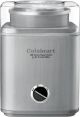 Cuisinart - Pure Indulgence 2-Quart Ice Cream and Sorbet Maker - Brushed Metal