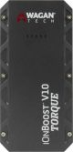 Wagan Tech - iOnBoost V10 TORQUE 12,000 mAh Portable Charger for Most USB Devices - Black