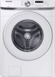 Samsung - 4.5 cu. ft. 5-Cycle Front Load Washer w/ Vibration Reduction Technology+ - White