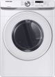 Samsung - 7.5 cu. ft. Gas Dryer with Sensor Dry - White