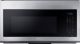 Samsung - 1.7 cu. ft. Over-the-Range Convection Microwave w/ WiFi - Fingerprint Resistant Stainless Steel