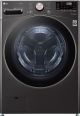 LG - 4.5 Cu. Ft. 12-Cycle High-Efficiency Front-Load Washer w/ WiFi and Built-In Technology - Black Steel