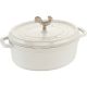 Staub - Cast Iron 5.75-qt Coq au Vin Cocotte - White