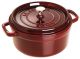 Staub - Cast Iron 9-qt Round Cocotte - Grenadine