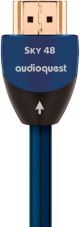 AudioQuest - Sky 10ft. 8K-10K 48Gbps In-wall HDMI Cable - Blue/Black