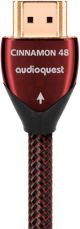 AudioQuest - Cinnamon 5ft. 8K-10K 48Gbps HDMI Cable - Red/Black