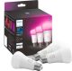 Philips - Hue White & Color Ambiance A19 Bluetooth LED Smart Bulbs (3-Pack) (Multicolor)