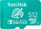 SanDisk - 512GB microSDXC UHS-I RAM Card for Nintendo Switch