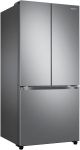 Samsung - 19.5 cu. ft. 3-Door French Door Refrigerator w/ Wi-Fi - Fingerprint Resistant Stainless Steel