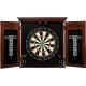 Barrington - Billiards Chatham Wood Dartboard Cabinet With 18