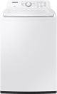 Samsung - 4.0 cu. ft. High-Efficiency Top Load Washer w/ ActiveWaveâ„¢ Agitator and Soft-Close Lid - White