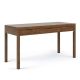 Simpli Home - Hollander SOLID WOOD Contemporary 60 inch Wide Desk in - Medium Saddle Brown