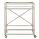 Camden&Wells - Wilson Bar Cart - Satin Nickel
