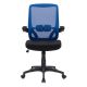 CorLiving - WHR-505-O Workspace High Mesh Back Office Chair in - Blue
