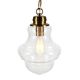 Camden&Wells - Annie Seeded Glass Pendant - Brass