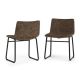 Simpli Home - Warner Dining Chair (Set of 2) - Distressed Brown
