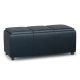 Simpli Home - Avalon Storage Ottoman - Distressed Dark Blue