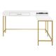 OSP Home Furnishings - Modern Life Desk in - White