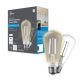 Cync - ST19 Edison Style Smart LED Light Bulbs (2 Pack) - Soft White - White