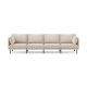 Burrow - Modern Field 4-Seat Sofa - Oatmeal FLRST-SF-FD-S4-A2-C0-OA-DW