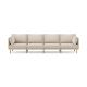 Burrow - Modern Field 4-Seat Sofa - Oatmeal FLRST-SF-FD-S4-A2-C0-OA-LW
