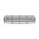 Burrow - Modern Field 4-Seat Sofa - Fog FLRST-SF-FD-S4-A2-C0-FG-LW