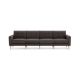 Burrow - Mid-Century Nomad King Sofa - Charcoal