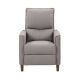 CorLiving - Alder Manual Fabric Recliner - Light Grey