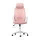 CorLiving - Workspace Mesh Back Office Chair - Pink and White