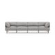 Burrow - Contemporary Range 4-Seat Sofa - Stone Gray FLRST-SF-RG-S4-A2-C0-SG-DW
