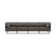 Burrow - Contemporary Range 4-Seat Sofa - Heather Charcoal FLRST-SF-RG-S4-A2-C0-HC-DW